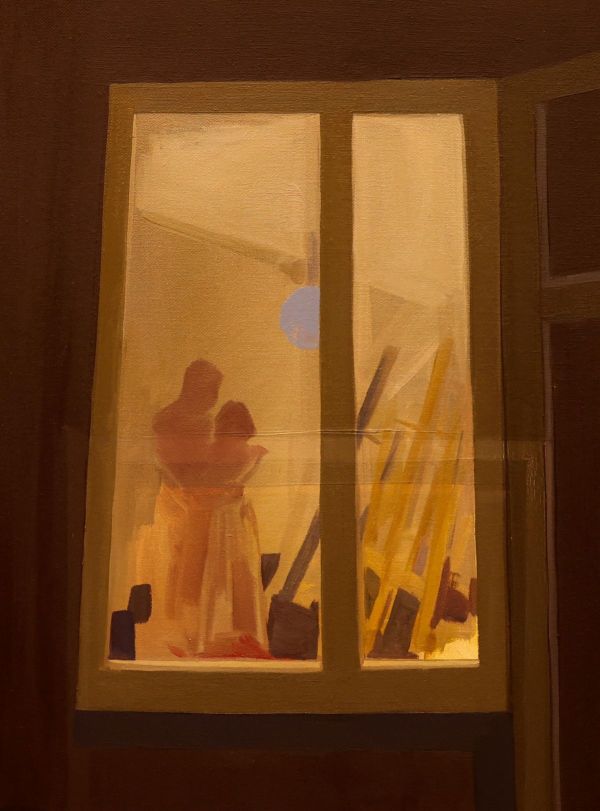 We, 2024, Oil on canvas, 30 x 40 cm.