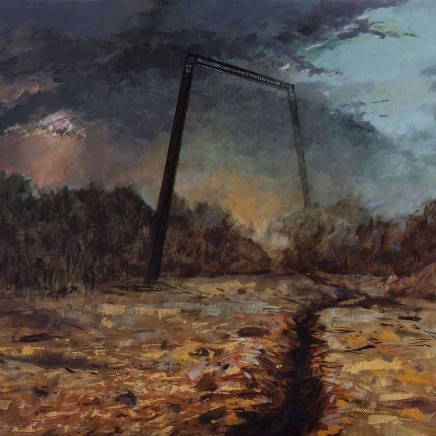 Coşkun Sami, "Colossus", 2021, Oil on canvas, 97 x 130 cm.