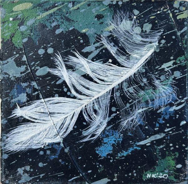 Untitled, 2020, Oil on canvas, 15 x 15 cm.