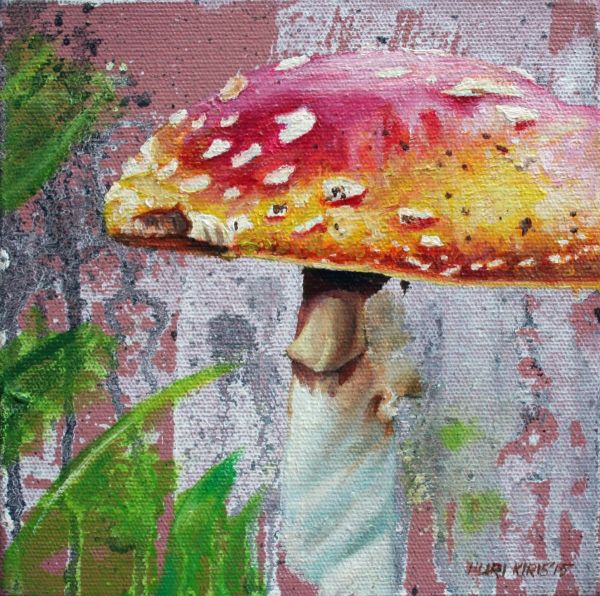 Untitled, 2015, Oil on canvas, 15 x 15 cm.