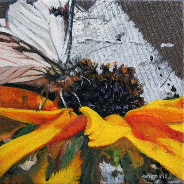 Untitled, 2015, Oil on canvas, 15 x 15 cm.