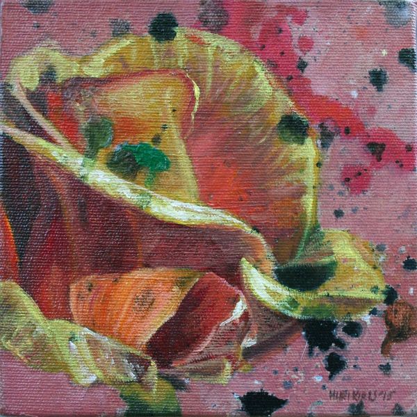 Untitled, 2015, Oil on canvas, 15 x 15 cm.