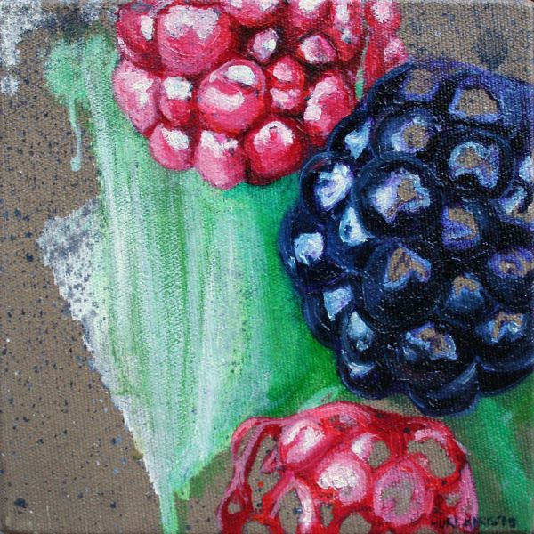 Untitled, 2015, Oil on canvas, 15 x 15 cm.