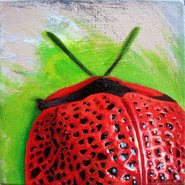 Untitled, 2014, Oil on canvas, 15 x 15 cm.