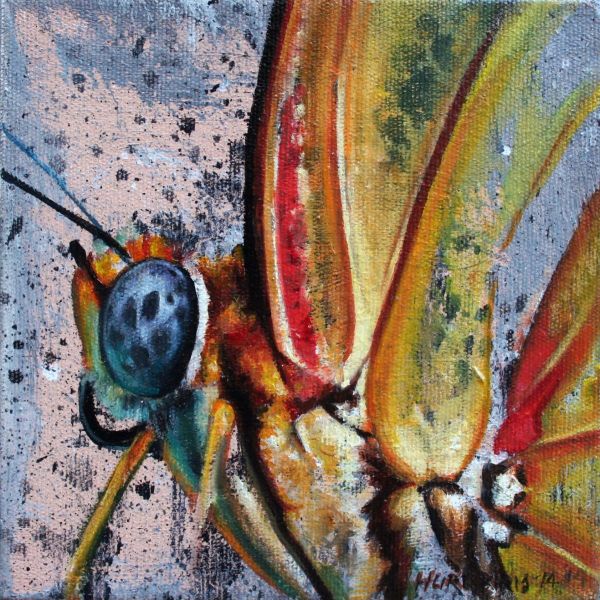 Untitled, 2014, Oil on canvas, 15 x 15 cm.