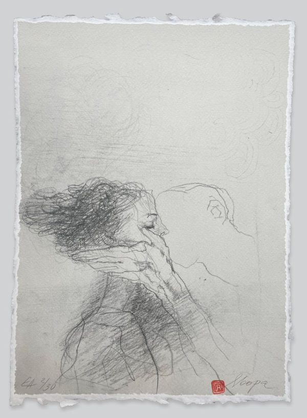 “100 Sonnets 100 Drawings” series, 2022, Limited edition, 32 x 23 cm