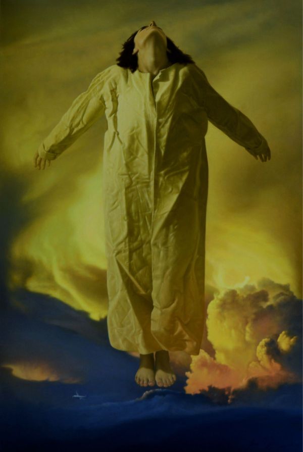 Untitled, 2024, Oil on canvas, 150 x 100 cm.