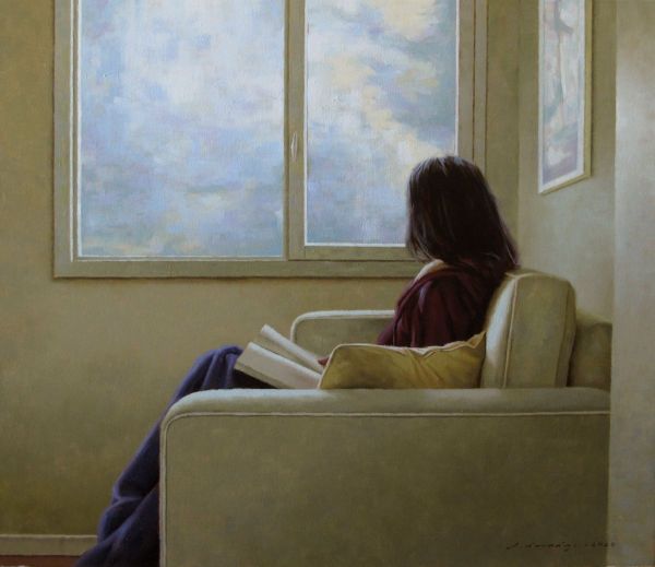 Soğuk Oda ve Yaşadığım İstanbul, 5, Oil on canvas, 56 x 75 cm.