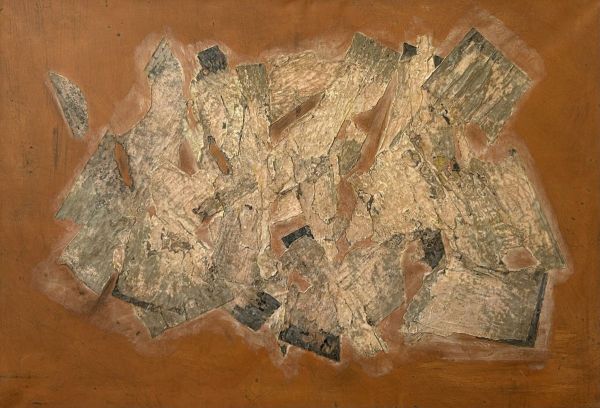 Untitled, Tarihsiz, Mixed media on canvas, 67 x 97