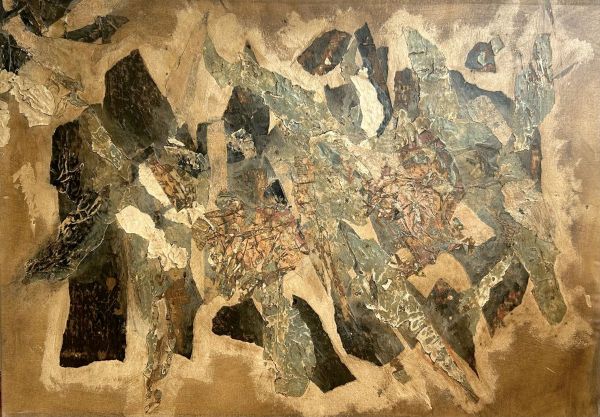 Untitled, Tarihsiz, Mixed media on canvas, 67 x 97