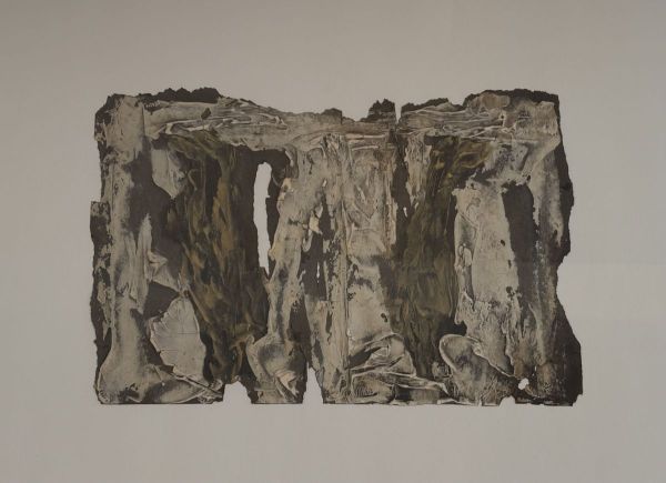 Untitled, Tarihsiz, Mixed media on paper, 75 x 55