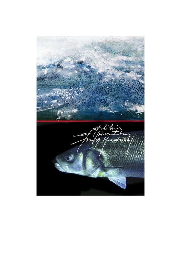 EX LIBRIS - EX PISCATIBUS M. A. HENDRICKX, 2021, CGD, 127 x 86