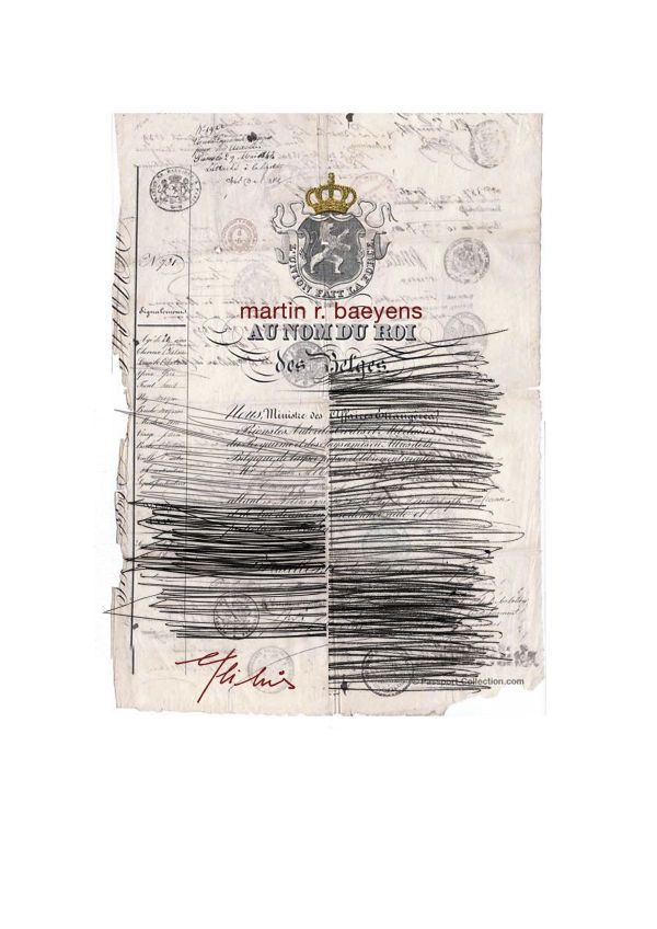 EX LIBRIS MARTIN R, BAEYENS, 2022, CGD, 133 x 95