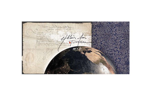 EX LIBRIS FOR PEACE M.R.B, 2023, CGD, 72 x 145