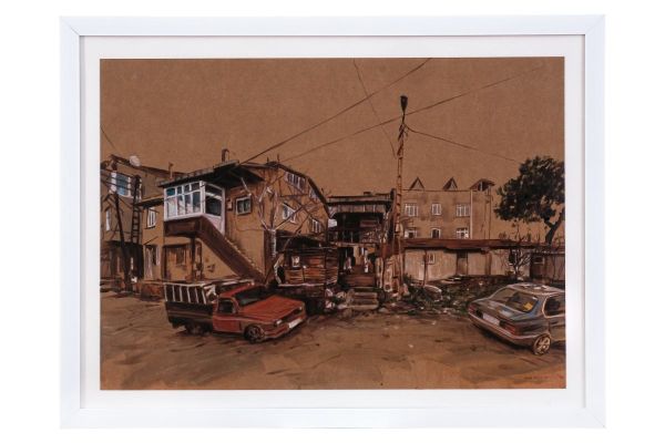 Untitled, 2018, Oil on canvas, 62 x 81 cm.