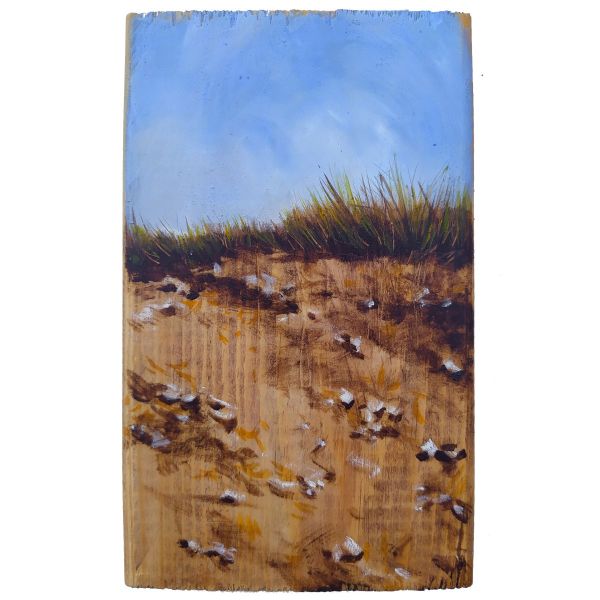 Untitled, 2021, Oil on wood, 16 x 9 cm.