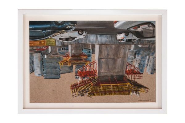 Untitled, 2018, Oil on canvas, 30 x 43 cm.