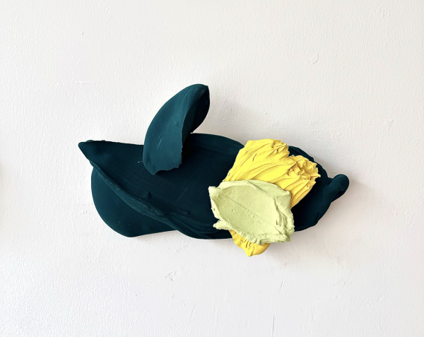 Experimental 25, 2025, Free-form shaping, 1180°C, ceramic, 22 x 30 x 4