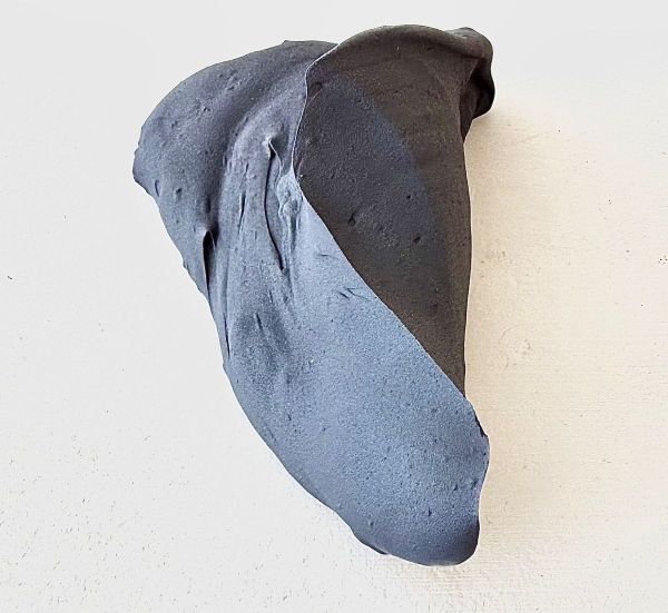 Experimental Sketch 12, 2025, Free-form shaping, 1180°C, ceramic, 16 x 9 x 5