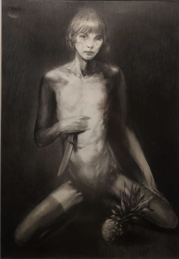 Barbara, 2016, Pencil on paper, 50 x 35 cm.