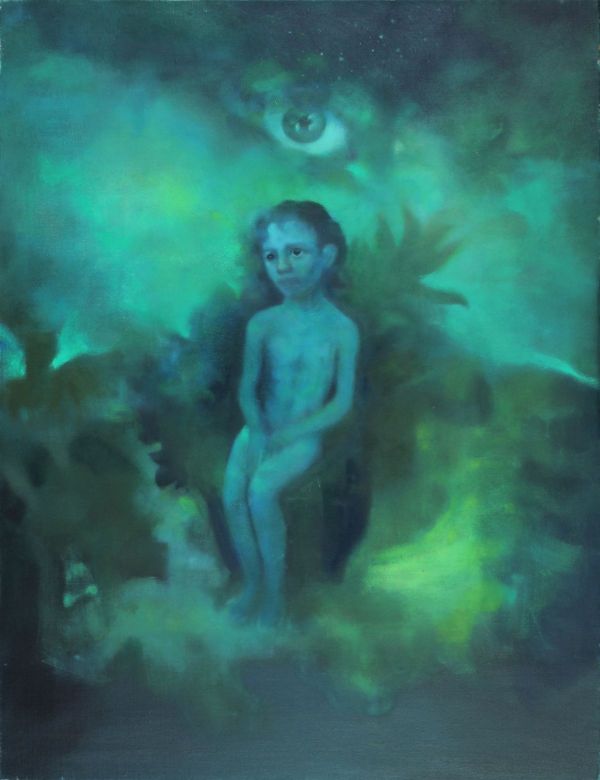 Untitled, 2025, Oil on canvas, 115 x 90 cm.