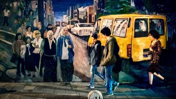 Stayers and Leavers, 2022, Diasec Print, 90 x 50 cm.