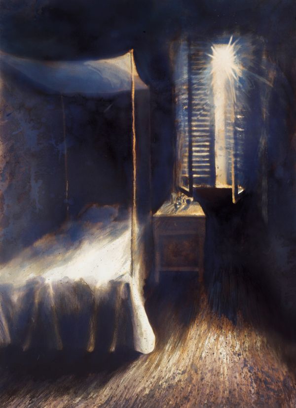 The Afternoon Sun, 2019-2022, Ink on paper, 61 x 46 cm