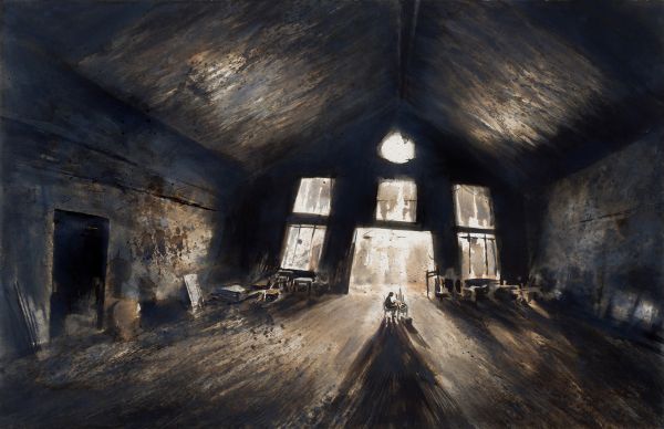 Days of 1909, ’10, and ’11, 2019-2022, Ink on paper, 66 x 102 cm