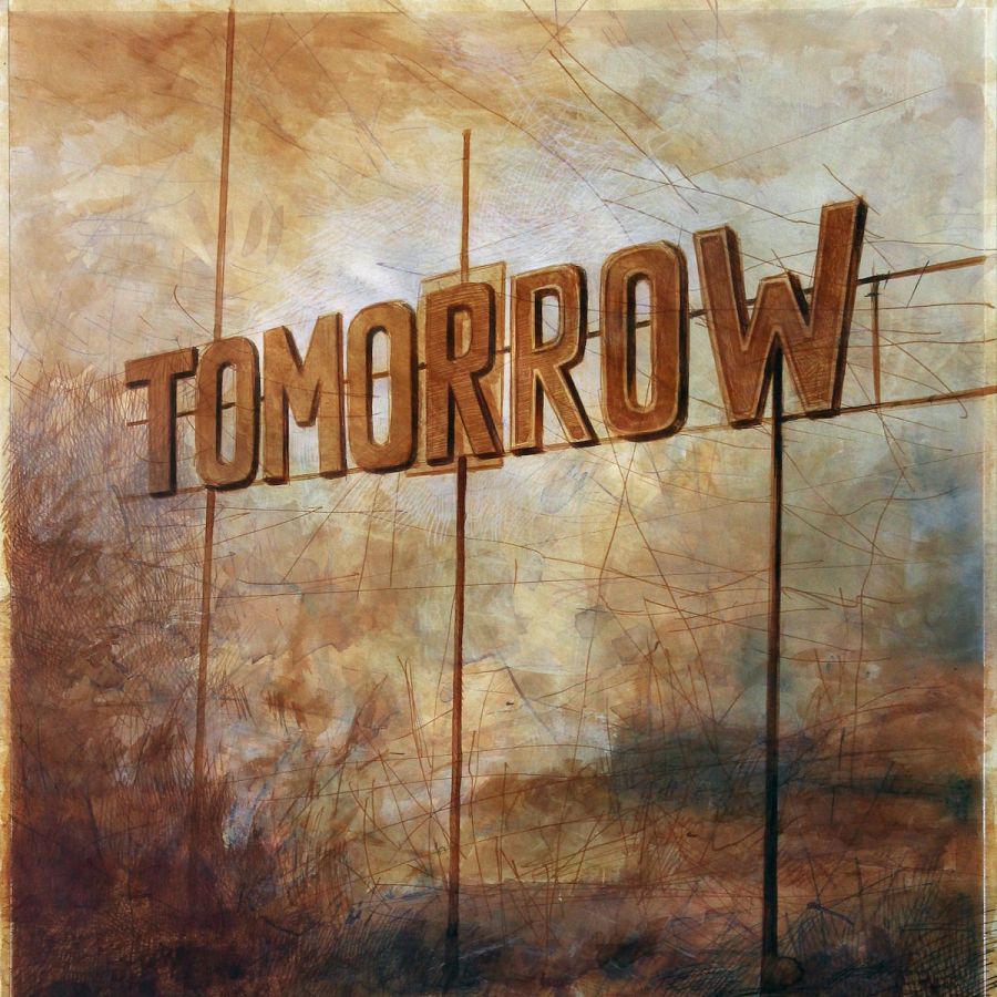 Cokun Sami, Tomorrow, 2022, Mixed media on paper, 70 x 50 cm.