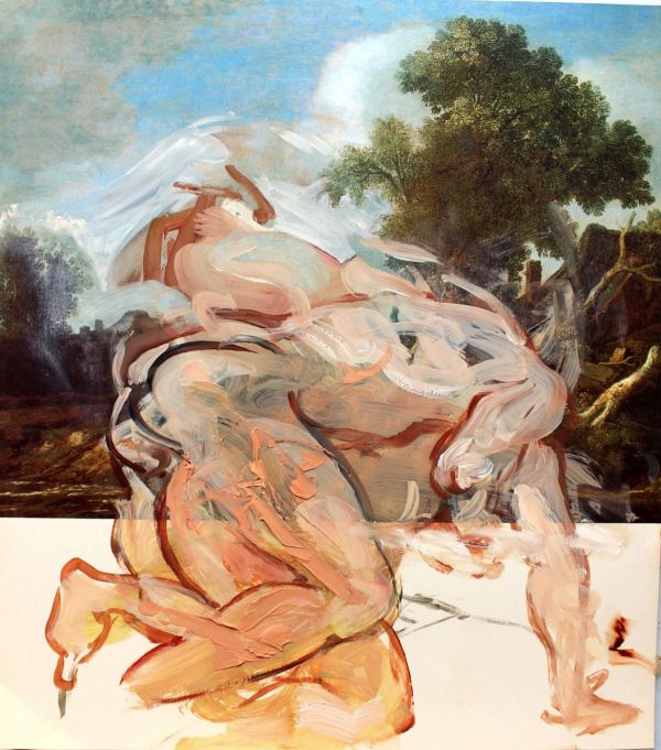 Untitled, 2017, Oil on canvas, 32 x 29 cm.