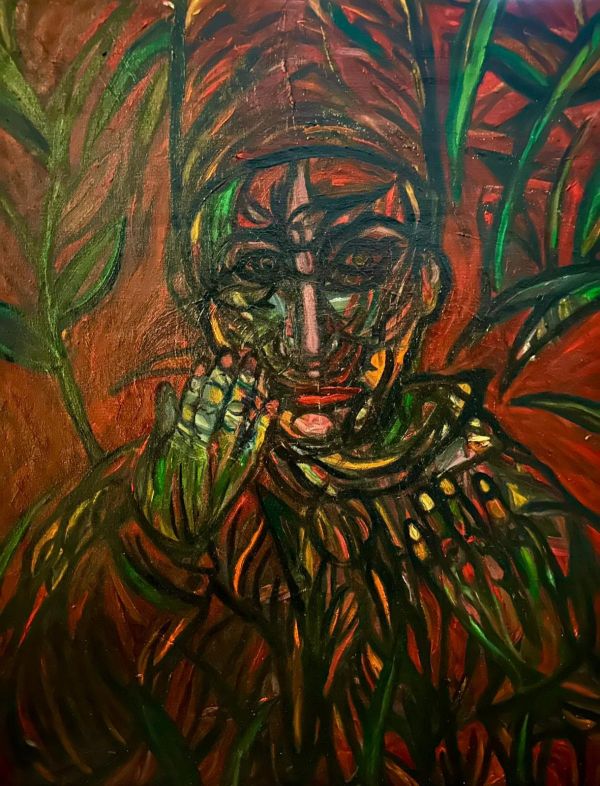 SOMETHING STRANGE HAPPENED AGAIN TODAY., 2026, Oil on canvas, 80 x 65,5 cm.