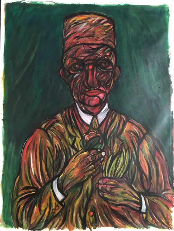 I WAITED, BUT YOU DIDN’T  COME, 2026, Oil on canvas, 103 x 77,5 cm.