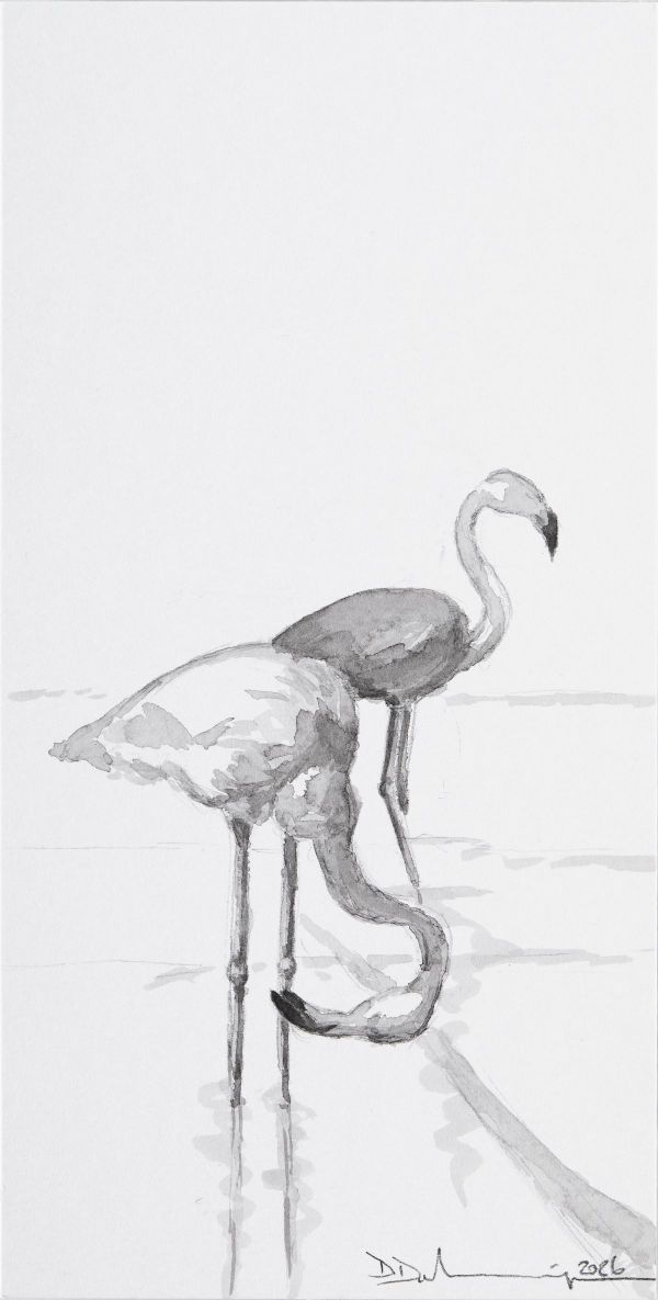 Untitled, 2026, Ink on Paper, 21 x 29,7 cm.