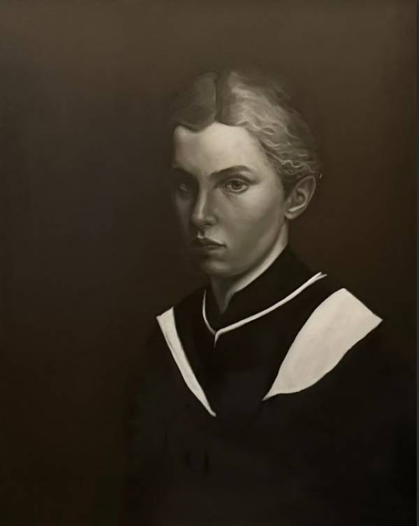 Perceive Me - I, 2025, Oil on canvas, 73 x 93 cm.