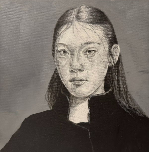 Untitled, 2026, Oil on canvas, 25 x 25 cm.