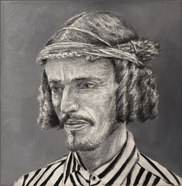 Untitled, 2026, Oil on canvas, 25 x 25 cm.