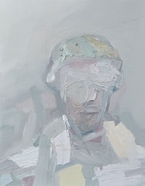 Untitled, 2022, Oil on canvas, 50 x 39,5 cm.