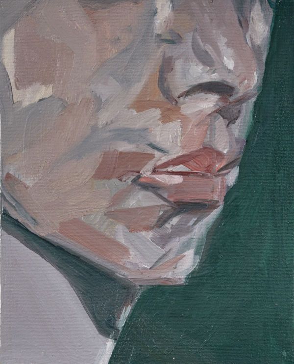 Untitled, 2023, Oil on canvas, 27 x 22 cm.