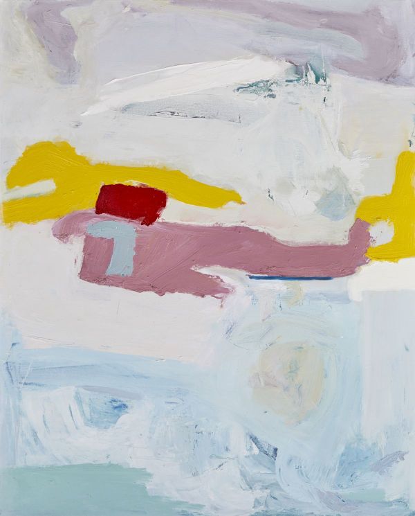 Untitled, 2023, Oil on canvas, 100 x 81 cm.