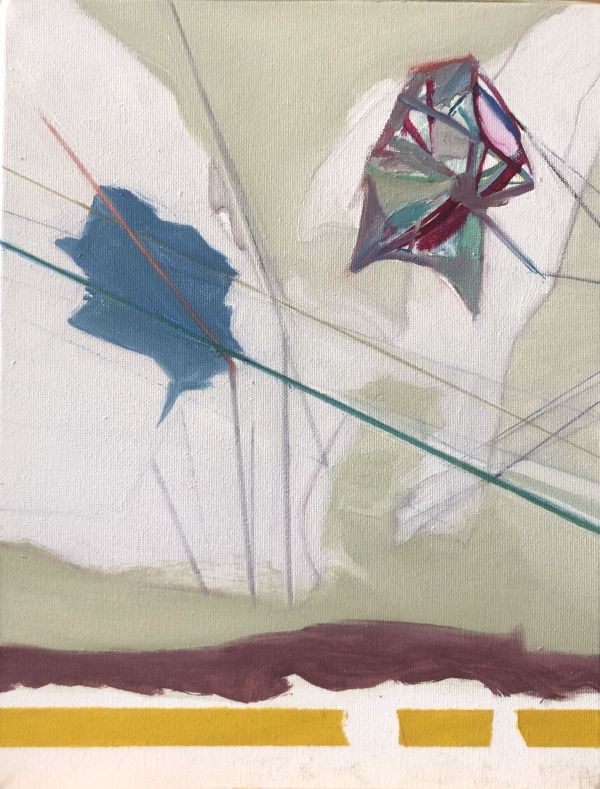 Untitled, 2024, Oil on canvas, 35 x 27 cm.