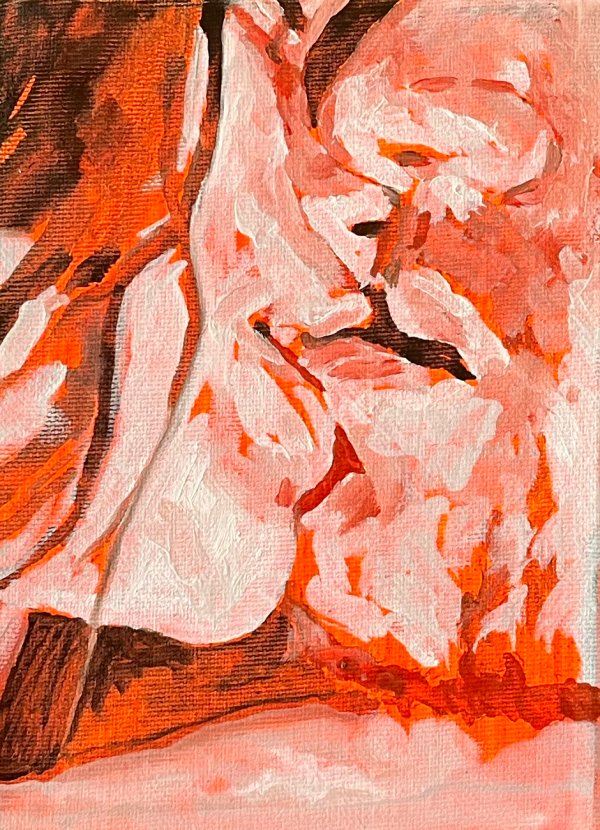 Desire, 2025, Oil on canvas, 18 x 13 cm.