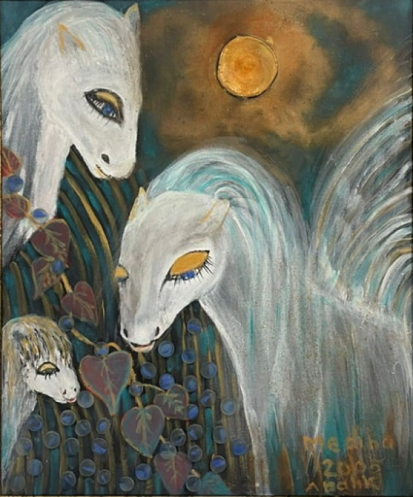 Family, 2005, Mixed media, 60 x 50 cm.