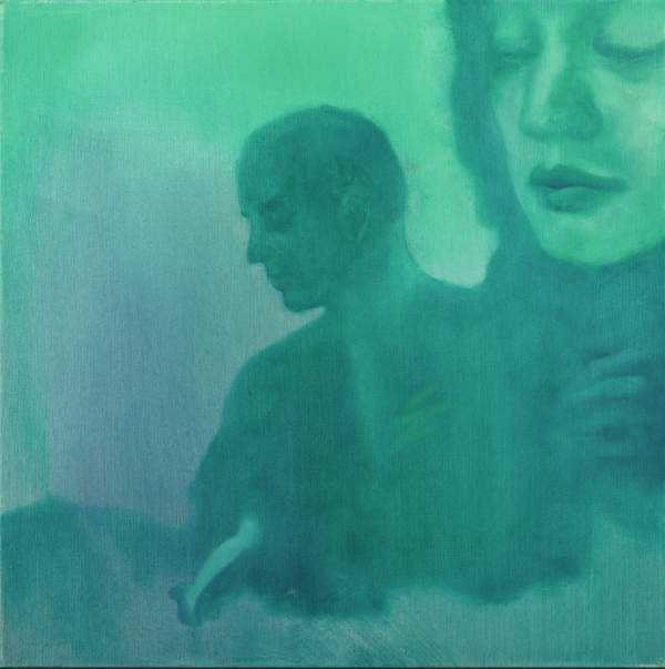 Love And Order, 2025, Oil on canvas, 50 x 50 cm.