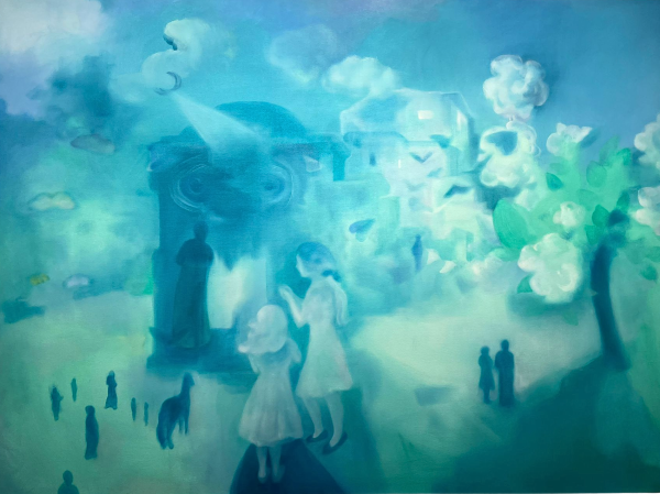 Opening Day, 2025, Oil on canvas, 97 x 130 cm.