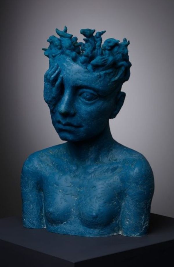 Tohum, 2017, Marble, 20 x 26 x 60 cm.