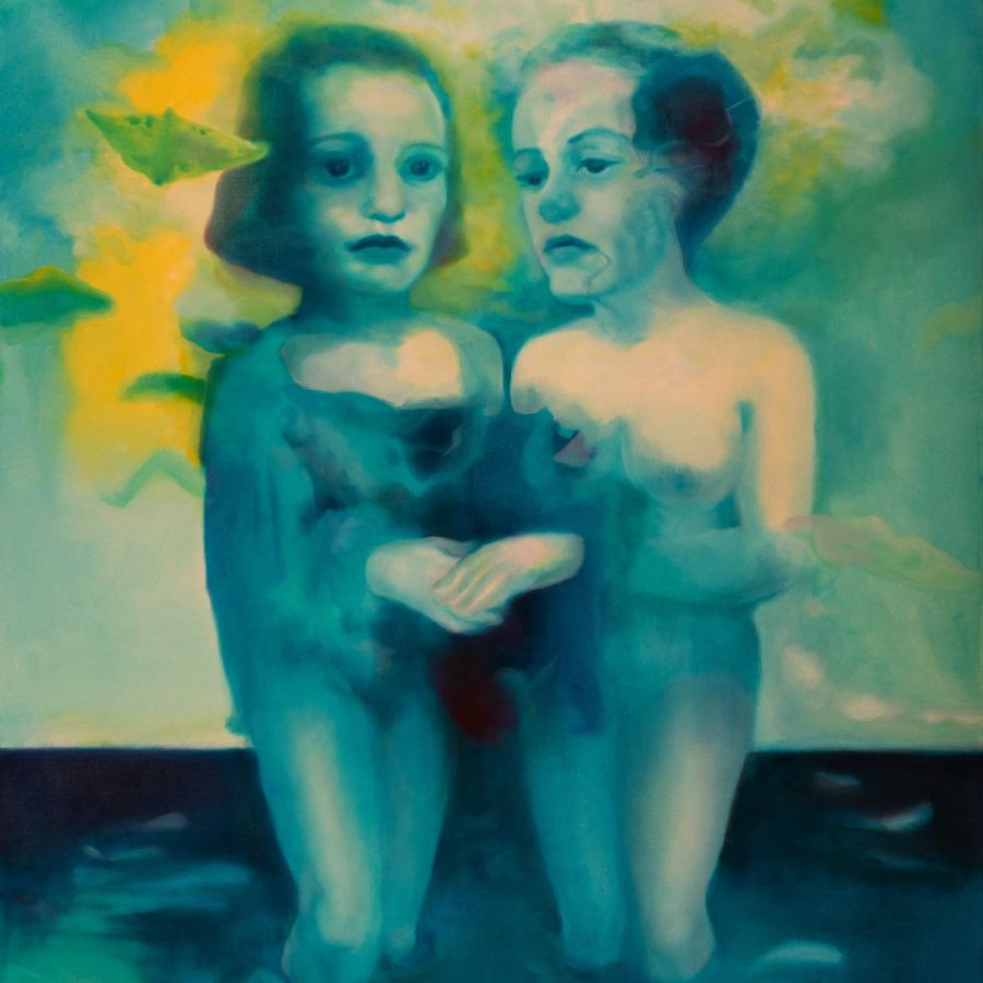 Yonca Saraçoğlu, Flow, 2025, Oil on canvas, 165 x 125 cm.
